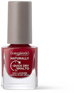 Bottega Verde Naturally - Rychleschnoucí lak na nehty Pearly black cherry: Red kiss - Nail Polish