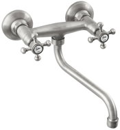 SAPHO Antea wall mixer, nickel 3068 - Tap
