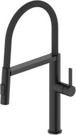 SAPHO Aton pedestal basin mixer with shower, black matt EV125B - Tap
