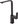 Floorstanding sink mixer, gun metal FA125GM