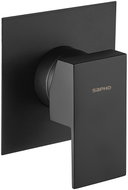 SAPHO Spectre podomítková sprchová baterie, 1 výstup, černá mat 1102-76B - Tap