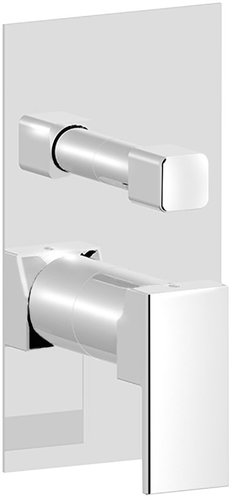 SAPHO Spectre concealed shower mixer, 3 outlets, chrome 1102-87 - Tap - Main image