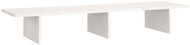 SHUMEE Monitor stand white 100 × 27 × 15 cm solid pine wood - Stand