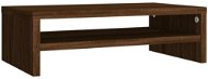 SHUMEE Stojan na monitor hnědý dub 42 × 24 × 13 cm kompozitní dřevo - Stojan
