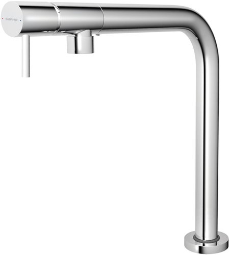 SAPHO PRIS pedestal basin / sink mixer, chrome Main image SAPHO PRIS pedestal basin / sink mixer, chrome - Tap - Main image