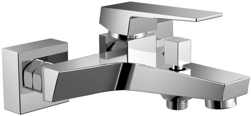 AQUALINE RITMO wall-mounted bath mixer, chrome - Tap - Main image