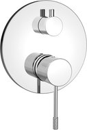 SAPHO SOLARIS concealed shower mixer, 2 outlets, chrome - Tap