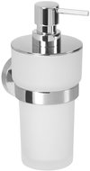 SAPHO Larissa Soap dispenser 250 ml, milk glass, chrome WS019 - Soap Dispenser