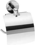 SAPHO Larissa Toilet paper holder with cover, chrome WS007 - Toilet Paper Holder