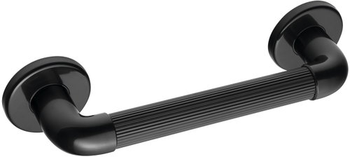 RIDDER Bathroom Grab Rail, 100kg capacity, plastic, black, A1013010 - Handrail - Main image