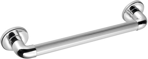 RIDDER Bathroom Grab Rail, 100kg capacity, plastic, silver, A1014537 - Handrail - Main image