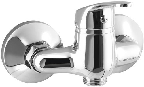 AQUALINE AQUALINE 35 wall-mounted mixer 3/4", spacing 100mm, without handle, chrome 52131 - Tap - Main image
