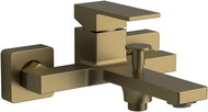 SAPHO CUBEMIX wall-mounted bath mixer, matt gold CM010GB - Tap
