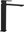 High, without spout, mat black CM006B