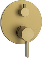 SAPHO ICONIC concealed shower mixer, 2 outlets, matt gold AF042GB - Tap