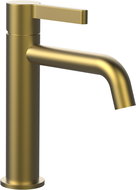 SAPHO ICONIC pedestal basin mixer without spout, matt gold AF002GB - Tap