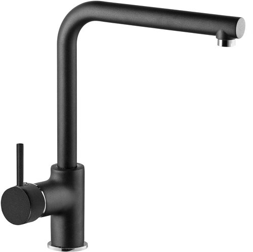 SAPHO INOVA pedestal basin mixer, black RH125B - Tap - Main image