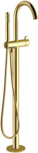 SAPHO RHAPSODY floorstanding bath mixer, matt gold R5018GB - Tap - Main image