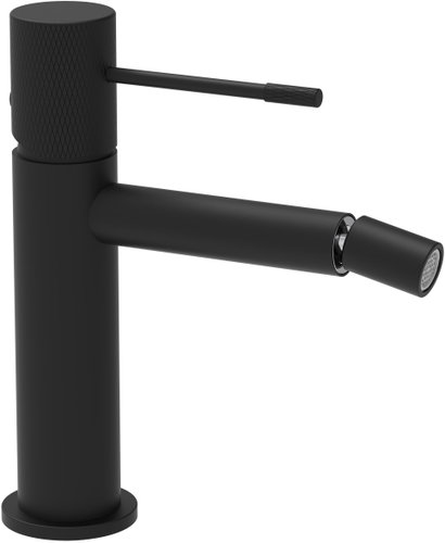 SAPHO SOLARIS standing bidet mixer without waste, black matt WD003B - Tap - Main image