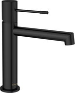 SAPHO SOLARIS basin mixer without spout, black matt WD002B - Tap