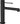 Basin mixer without spout, black matt WD002B