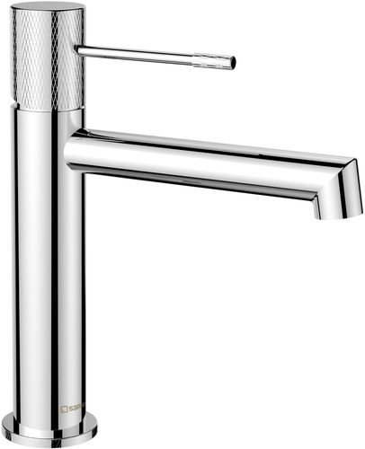 SAPHO SOLARIS pedestal basin mixer without waste, chrome WD002 - Tap - Main image