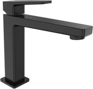 SAPHO TURSI pedestal basin mixer without spout, height 190mm, black matt TI004B - Tap