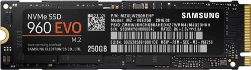 Samsung 960 EVO 250 GB - SSD - Main image
