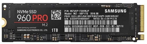 Samsung 960 PRO 1TB - SSD - Main image