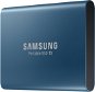 Samsung SSD 250 GB, kék T5 - Külső merevlemez