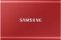 Externí disk Samsung Portable SSD T7 1TB červený - Externí disk