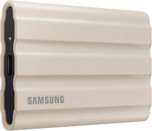 Samsung Portable SSD T7 Shield 2TB bézs Fő fotó Samsung Portable SSD T7 Shield 2TB bézs - Külső merevlemez - Fő fotó