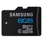 Samsung MicroSDHC 8GB Class 6 + SD adaptér - Memory Card