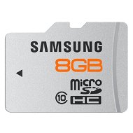 Samsung MicroSDHC 8GB Class 10 + SD adaptér - Paměťová karta