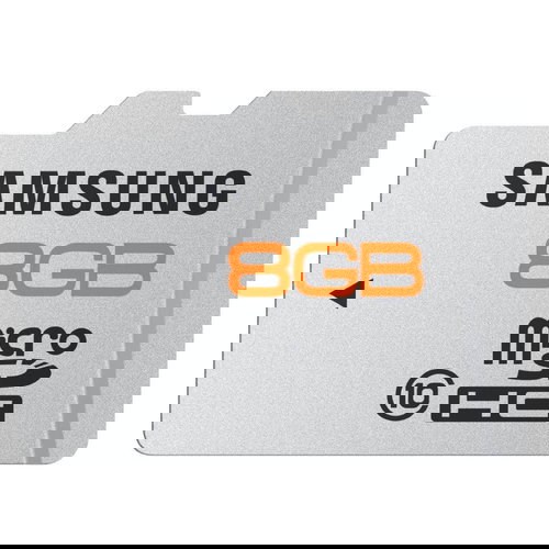 Samsung MicroSDHC 8GB Class 10 + SD adaptér Main image Samsung MicroSDHC 8GB Class 10 + SD adaptér - Memory Card - Main image