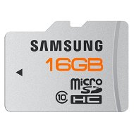 Samsung MicroSDHC 16GB Class 10 + SD adaptér - Memory Card
