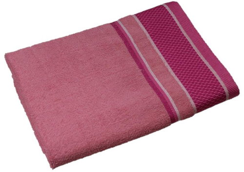 Sasco global Osuška Cubes lososová 70 × 140 cm - Bath Towel - Main image