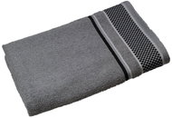 Sasco global Osuška Cubes světle šedá 70 × 140 cm - Bath Towel