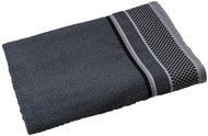 Sasco global Osuška Cubes tmavě šedá 70 × 140 cm - Bath Towel