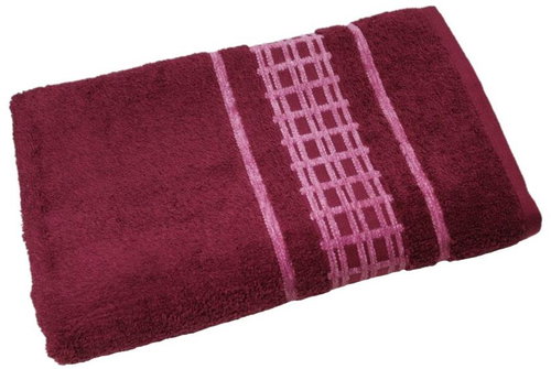 Sasco global Osuška Dante bordó 70 × 140 cm - Bath Towel - Main image