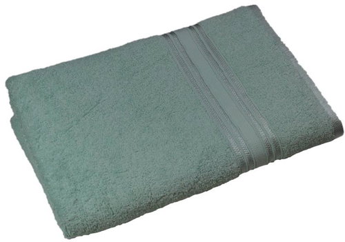 Sasco global Osuška Double strips světle modrá 70 × 140 cm - Bath Towel - Main image
