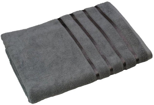 Sasco global Osuška Four stripes šedá 70 × 140 cm - Bath Towel - Main image
