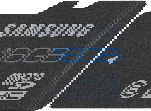 Samsung MicroSDHC 16GB BASIC - Paměťová karta - Main image