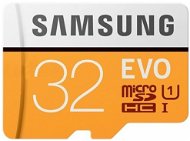 Samsung microSDHC 32 GB EVO UHS-I U1 + SD adaptér - Pamäťová karta