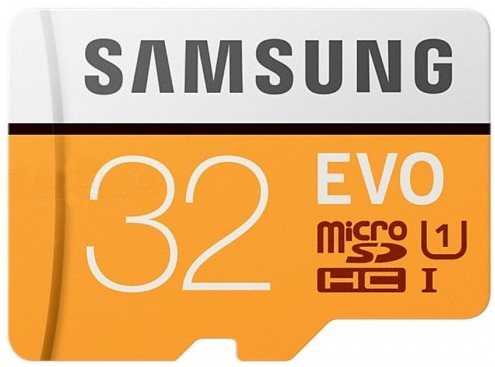 Samsung MicroSDHC 32 GB EVO UHS-I U1 + SD-Adapter Hauptbild Samsung MicroSDHC 32 GB EVO UHS-I U1 + SD-Adapter - Speicherkarte - Hauptbild