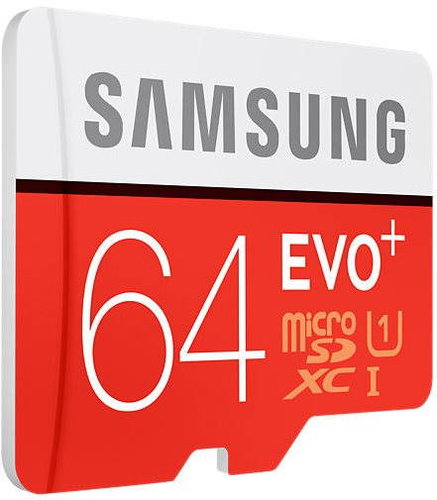 Samsung micro SDXC 64 gigabytes EVO Plus - Memory Card - Main image