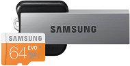 Samsung micro SDXC Class 10 64 GB EVO Leser + USB 2.0 - Speicherkarte