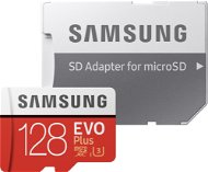 Samsung microSDXC 128GB EVO Plus Class 10 UHS-I + SD-Adapter - Speicherkarte