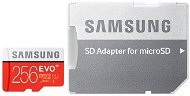 Samsung micro SDXC 256GB EVO Plus Class 10 UHS-I + SD adapter - Memóriakártya