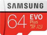 Samsung MicroSDXC 64 GB EVO Plus + SD-Adapter - Speicherkarte